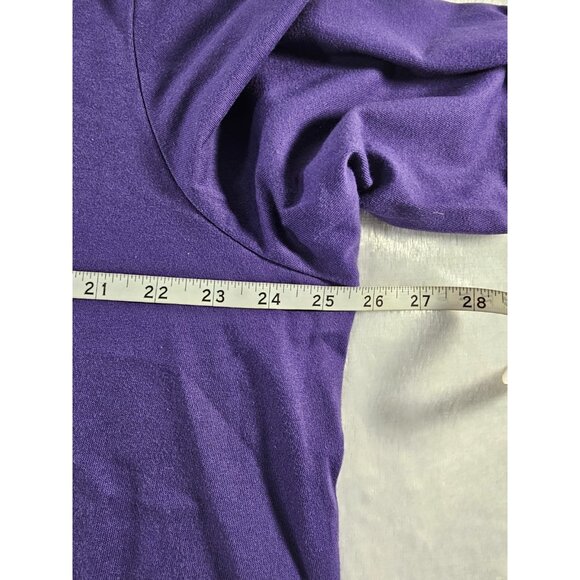 EST 1946 Womens Halloween Long Sleeve Plus Top-Purple-SZ 22/24W - Picture 6 of 8